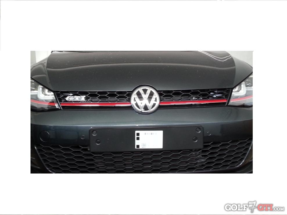 Kennzeichenträger • Golf 7 GTI Community • Forum