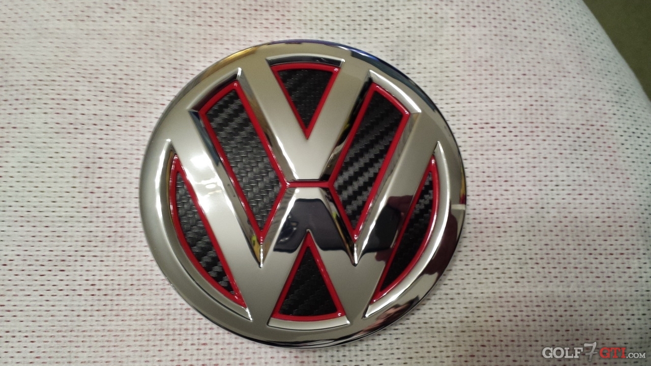 VW Zeichen Logo Emblem (Kühlergrill / Heckklappe) • Golf 7 GTI Community •  Forum