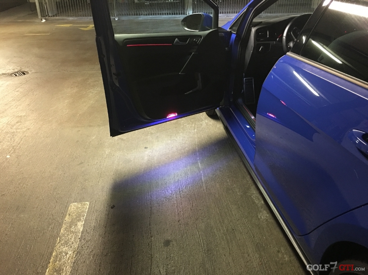 VW Golf 7 LED Türbeleuchtung LED Projektor Nachrüstpaket