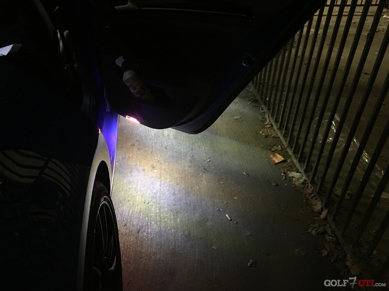 Einstiegsleuchte Golf GTI TCR Türwarnleuchte LED Projektor