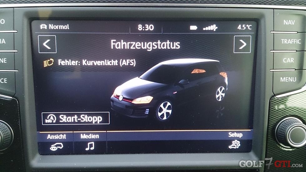 Fehlermeldung Kurvenlicht (AFS) = Abbiegelicht defekt • Golf 7 GTI Community • Forum Fehlermeldung Kurvenlicht (AFS) = Abbiegelicht defekt • Golf 7 GTI Community • Forum
