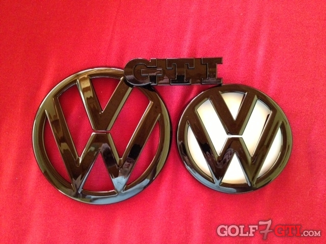 VW Zeichen Logo Emblem (Kühlergrill / Heckklappe) • Golf 7 GTI Community •  Forum