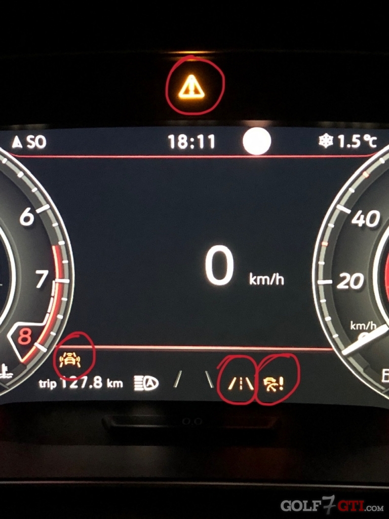 Golf 7 Fehlermeldung